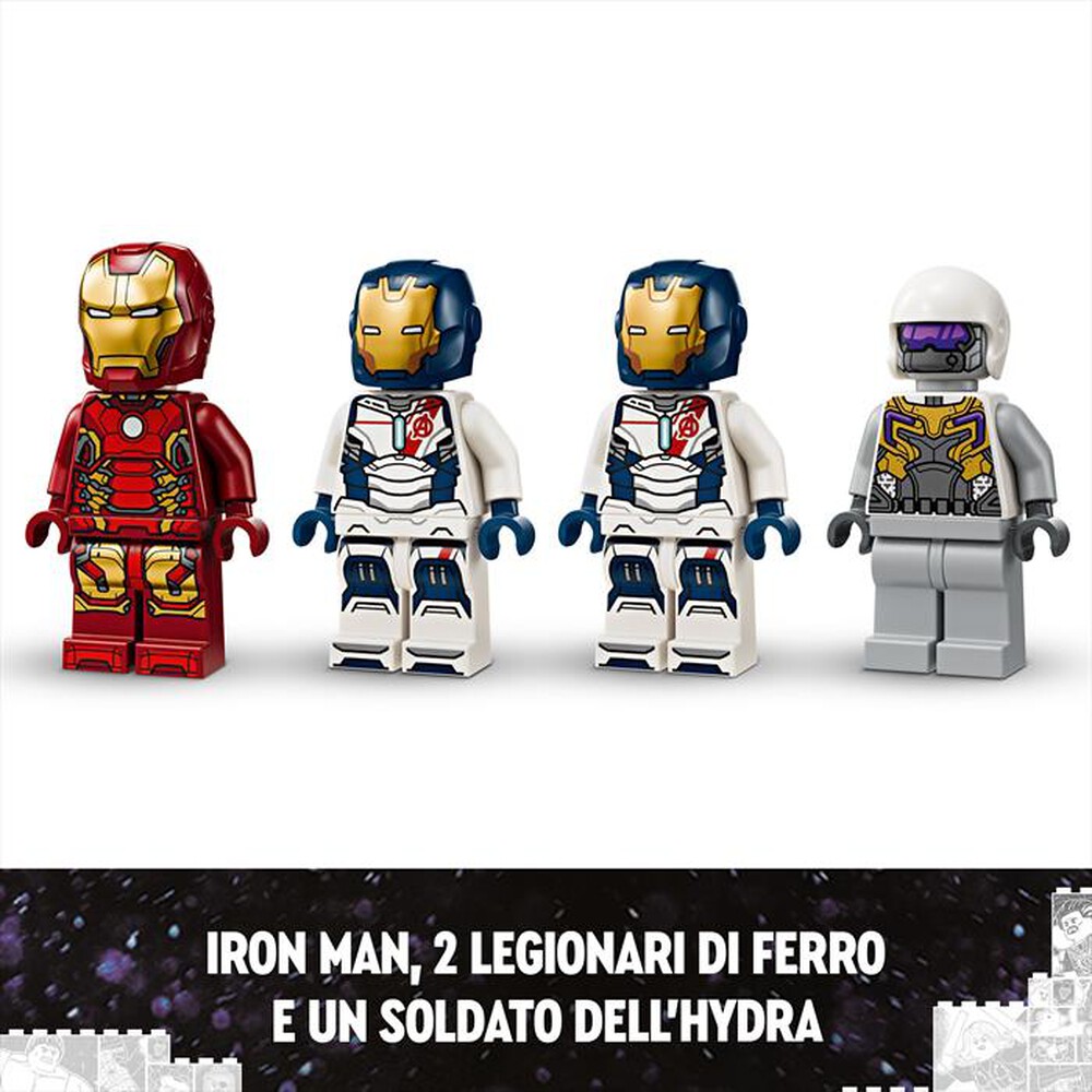 Immagine del prodotto LEGO - Iron Man e Legione di ferro vs Soldato Hydra 76288