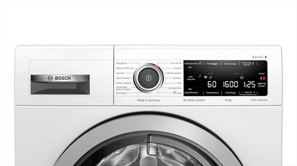 "BOSCH - Lavatrice WAX32MH0IT 10 Kg Classe C-BIANCA"