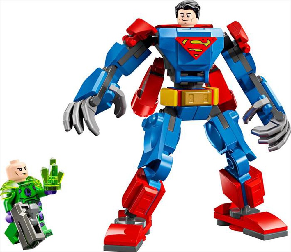 "LEGO - SUPERHEROES DC Mech di Superman contro Lex - 76302-Multicolore"