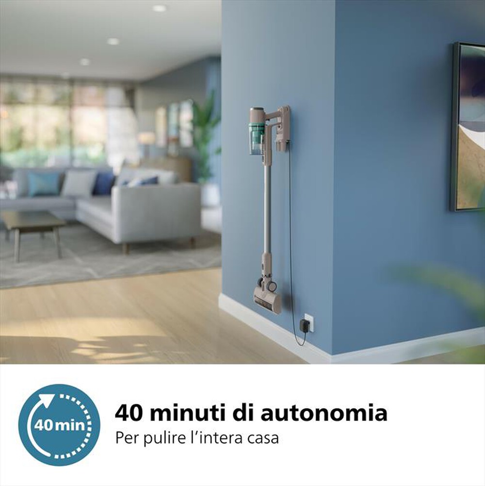 "PHILIPS - Scopa elettrica SERIES 2000 XC2011/01-Grigio"