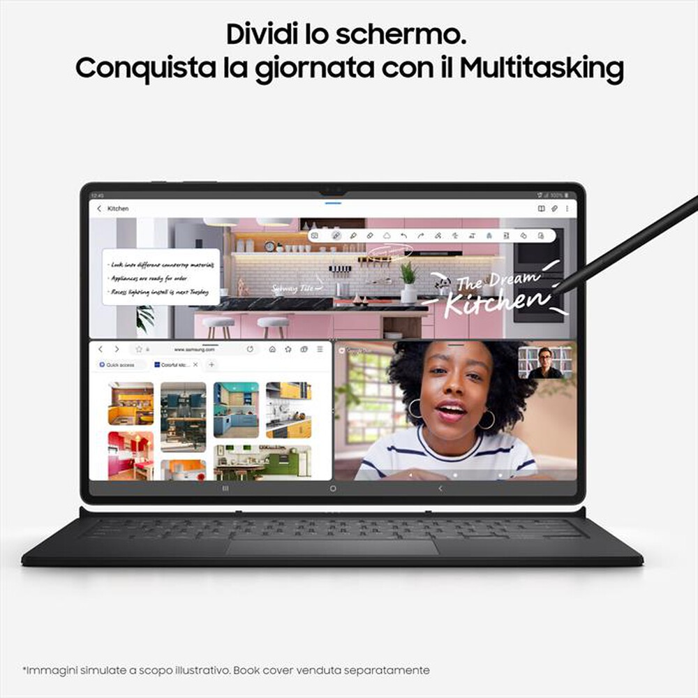 "SAMSUNG - Galaxy Tab S8 WiFi (8GB/128GB)-Silver"