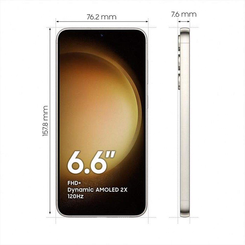 "SAMSUNG - Galaxy S23+ 8+256GB-Cream"