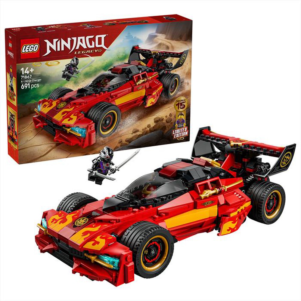 Immagine del prodotto LEGO - NINJAGO Super-bolide Ninja X-1 - 15&deg; Ann - 71867