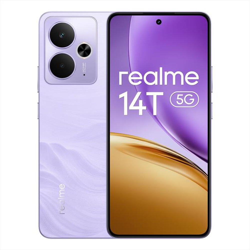 Immagine del prodotto REALME - Smartphone REALME 14T 5G (256GB 8GB)-Lightning Purple