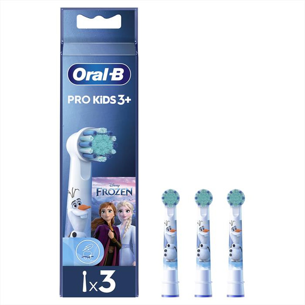 "ORAL-B - TESTINE PRO KIDS DISNEY FROZEN 3 TESTINE-BIANCO person DISNEY FROZEN"