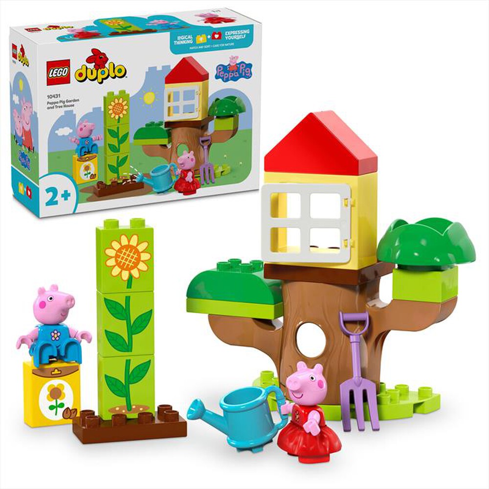 Immagine del prodotto LEGO - DUPLO Giardino e casa sull&rsquo;albero Peppa Pig 10431
