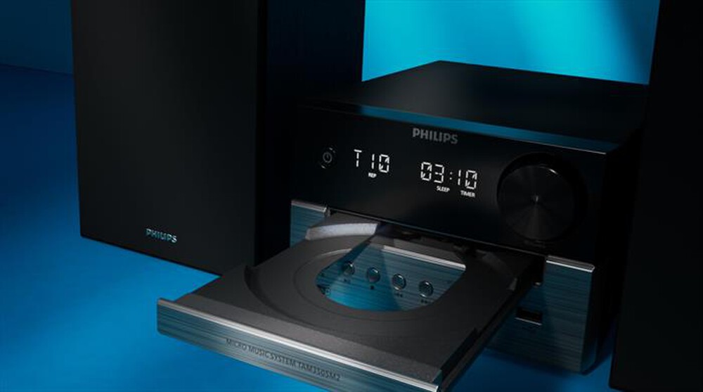 "PHILIPS - Sistema musicale micro TAM3505M2/12-Black"