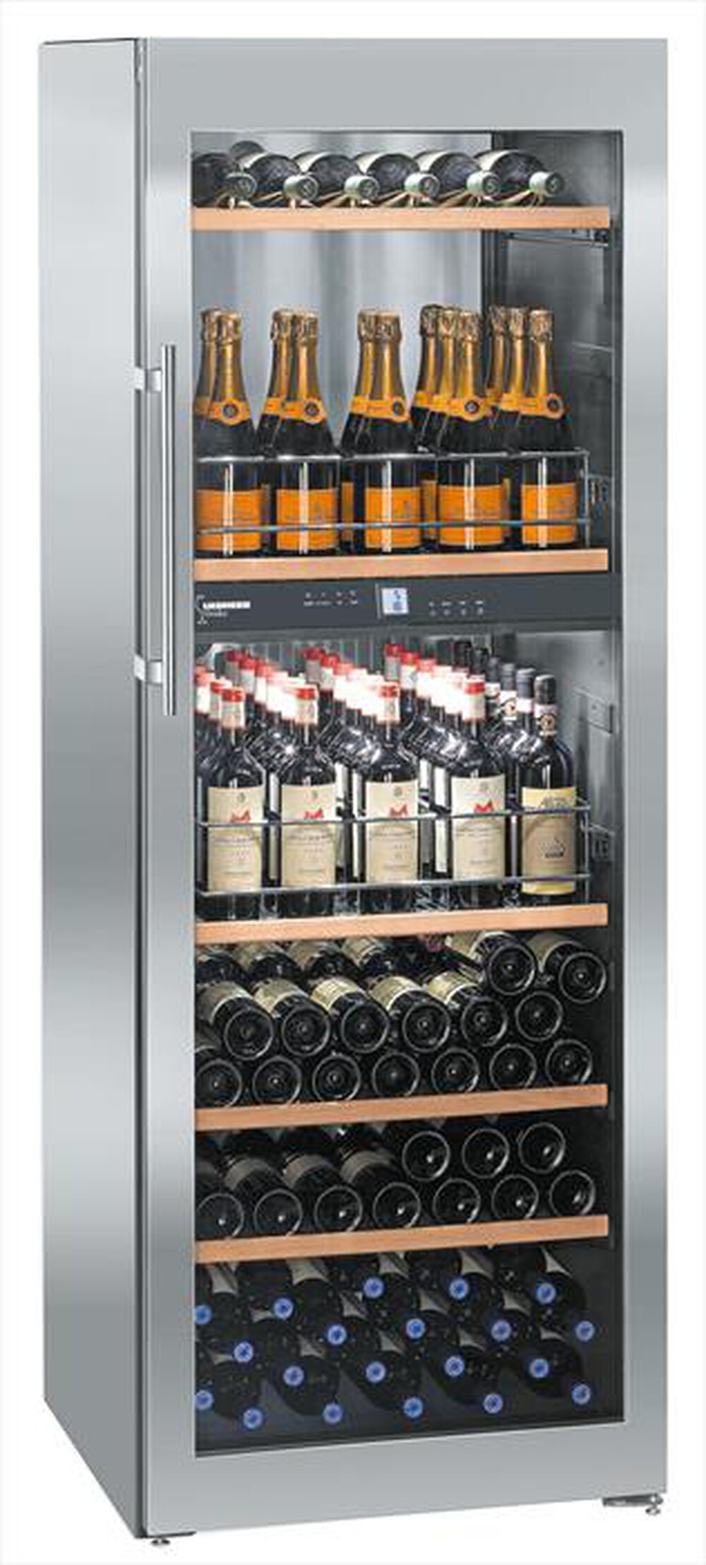 "LIEBHERR - Cantinetta WTPES 5972-22 Classe G 155 bottiglie-Acciaio"