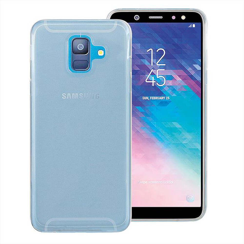 "PHONIX - SA6GPW Cover GEL GALAXY A6-Bianco traslucido"
