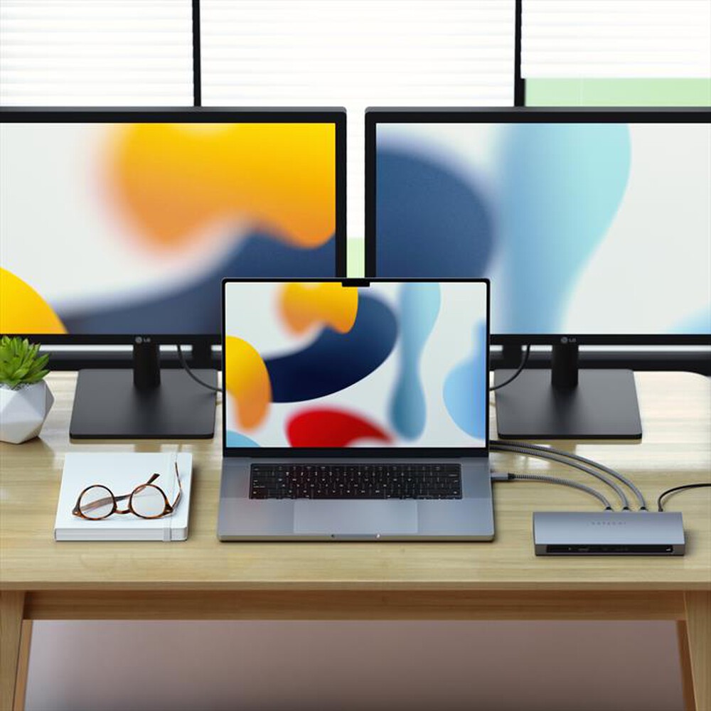 "SATECHI - CAVO USB4 A USB-C 80CM-grigio"