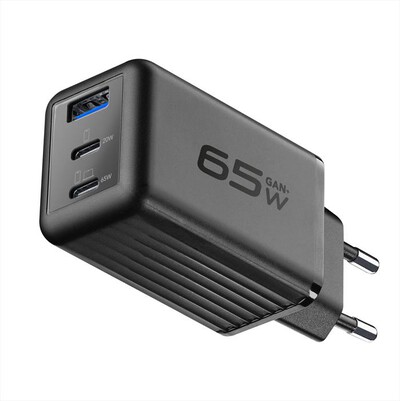 CELLULARLINE - Carica batterie ACHUSBGAN3PD65WK-Nero