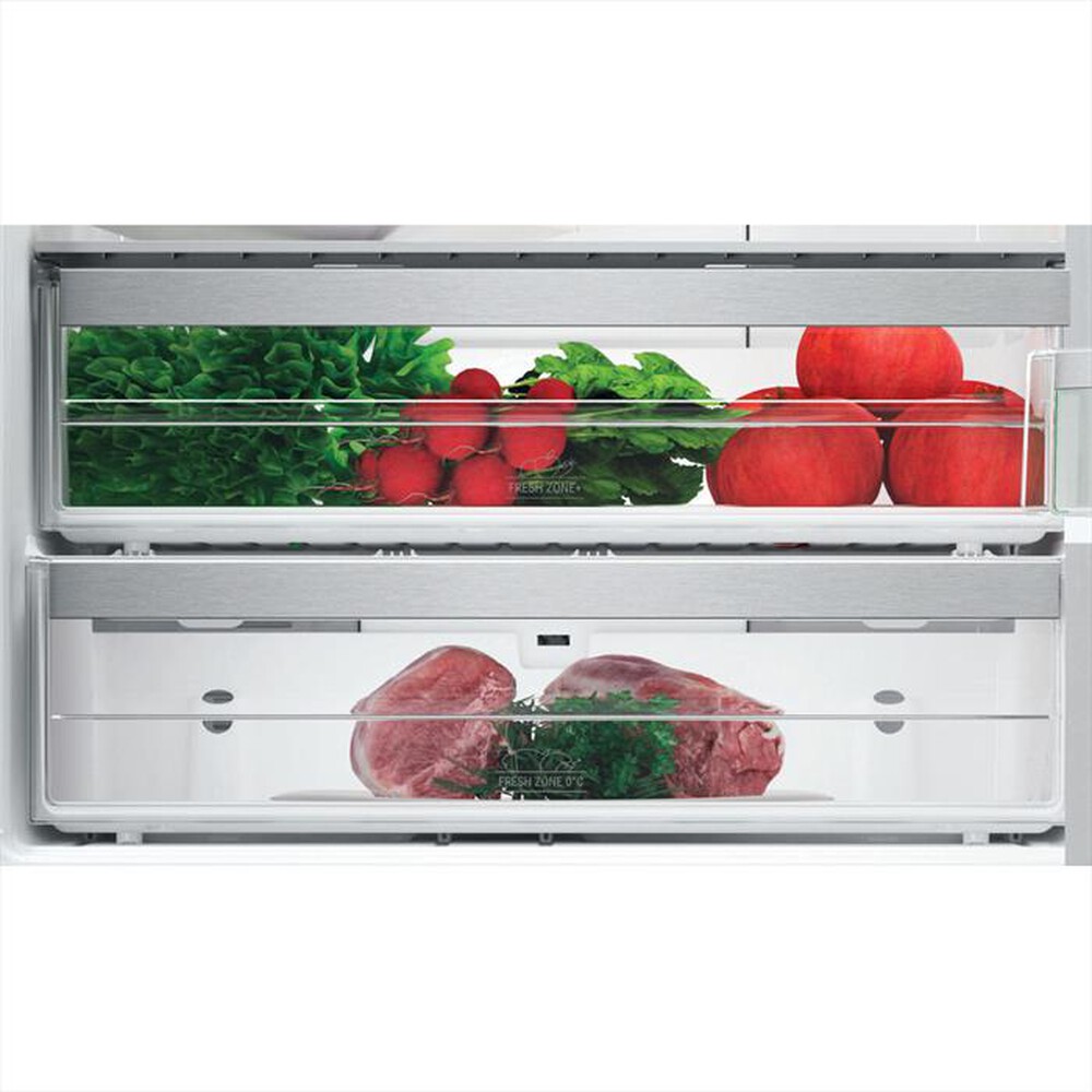 "HOTPOINT ARISTON - Frigorifero combinato HA70BE 73 XO3 Classe D-Acciaio inossidabile"