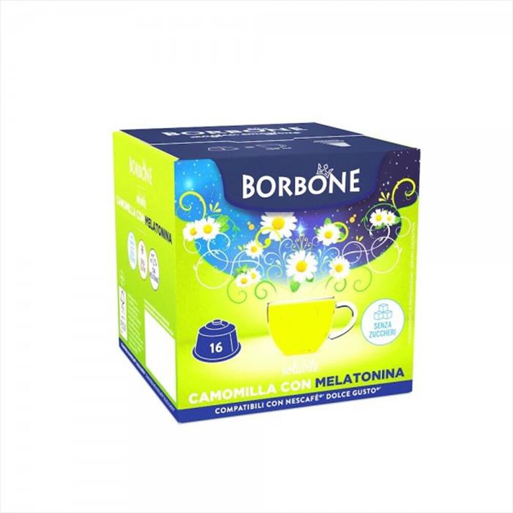 "CAFFE BORBONE - Camomilla e Melatonina - Dolce Gusto 16 pz-Multicolore"