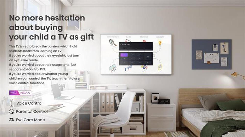 Immagine del prodotto HISENSE - Smart TV OLED 55" 4K Ultra HD 55A86N 120Hz-NERO