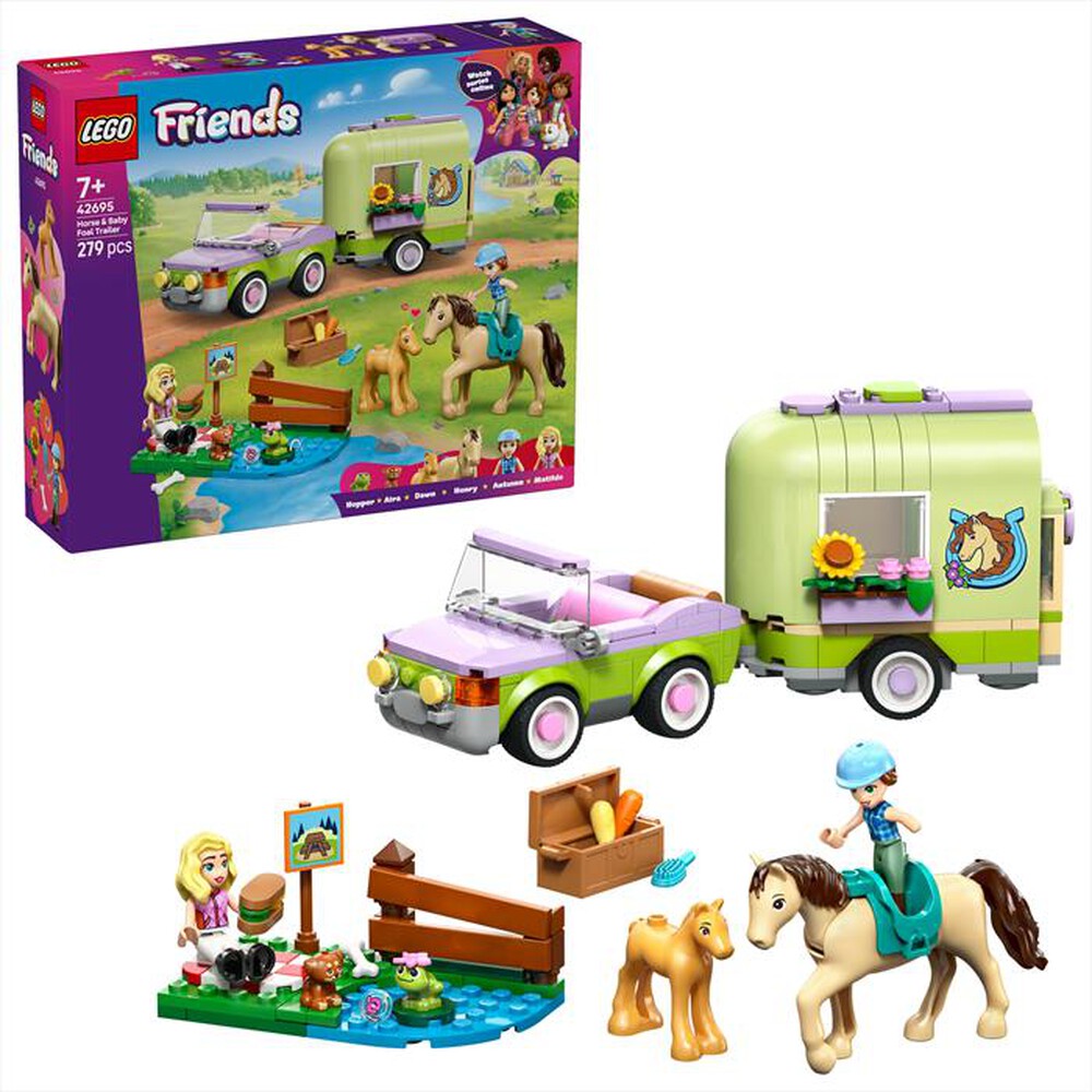 Immagine del prodotto LEGO - FRIENDS Rimorchio per cavallo e puledro - 42695