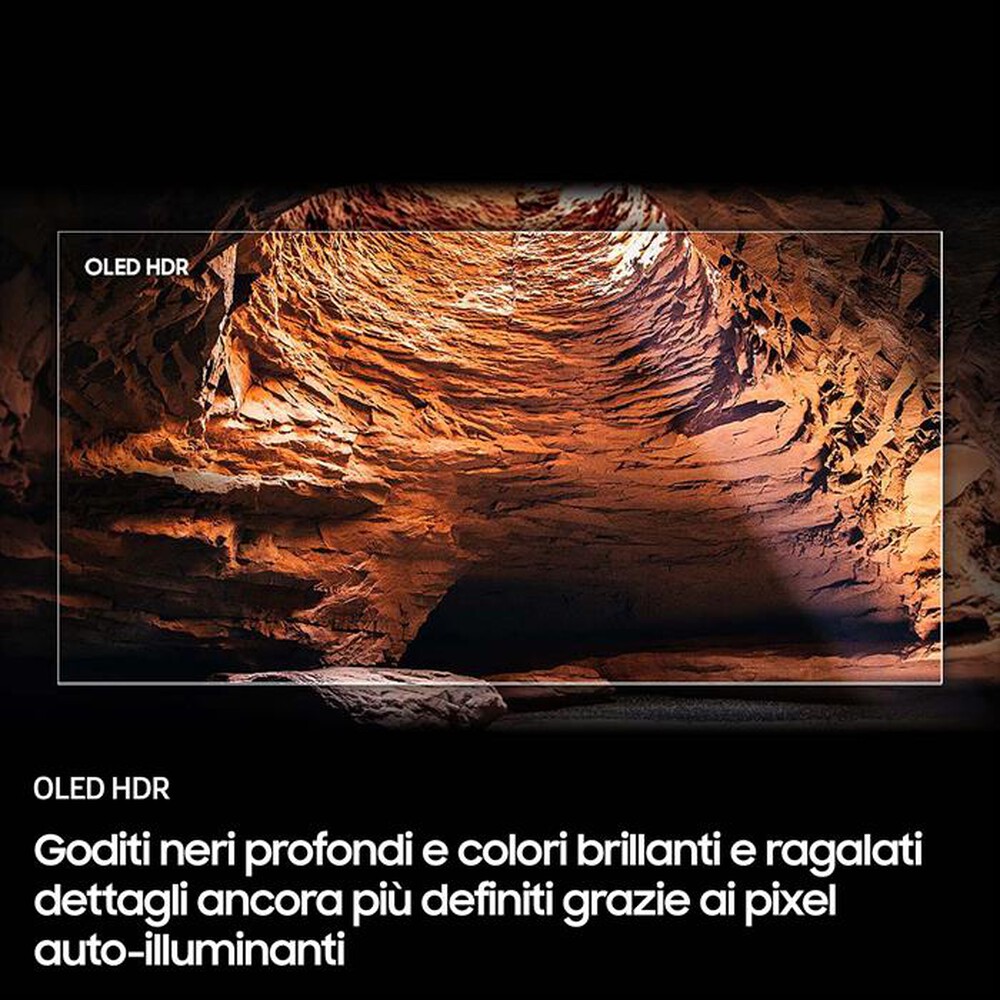 Immagine del prodotto SAMSUNG - Smart TV OLED UHD 4K 83" QE83S85FAEXZT-Graphite Black