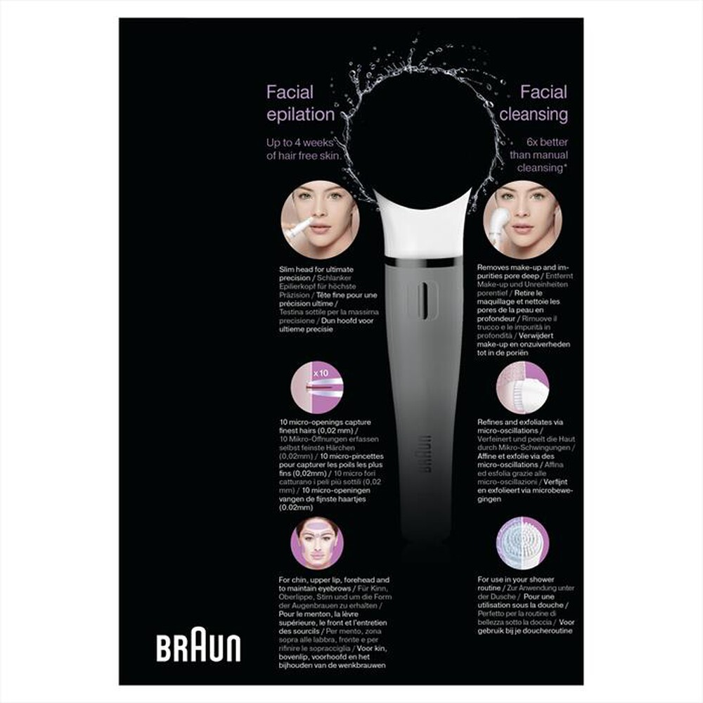"BRAUN - Face 810-Bianco"