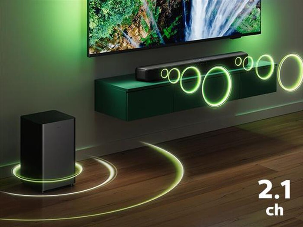"PHILIPS - Soundbar TAB5309/10-BLACK"