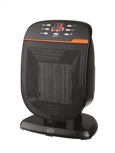 DCG ELTRONIC - Stufa elettrica PTC180-NERO
