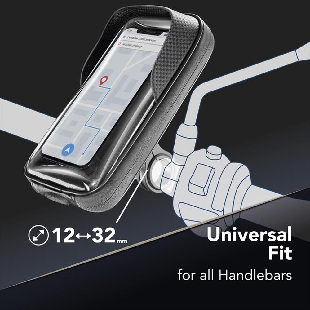 Immagine del prodotto CELLULARLINE - MOTOHOLDERCASEK-Nero