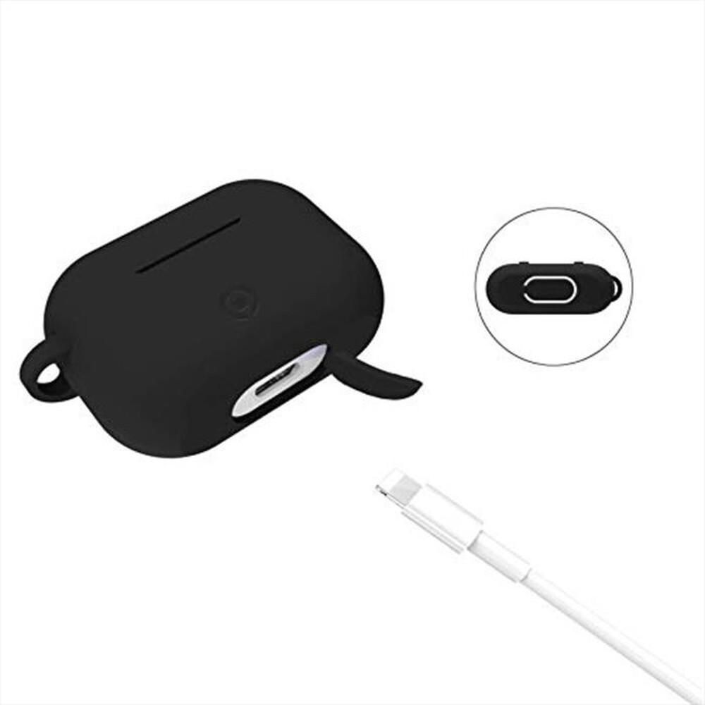 "CELLY - AIRCASE3BK - AIRPODS AIR CASE-Nero"