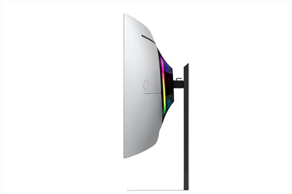 "SAMSUNG - MONITOR GAMING ODYSSEY OLED G8 DA 34\" WQHD CURVO-Silver"
