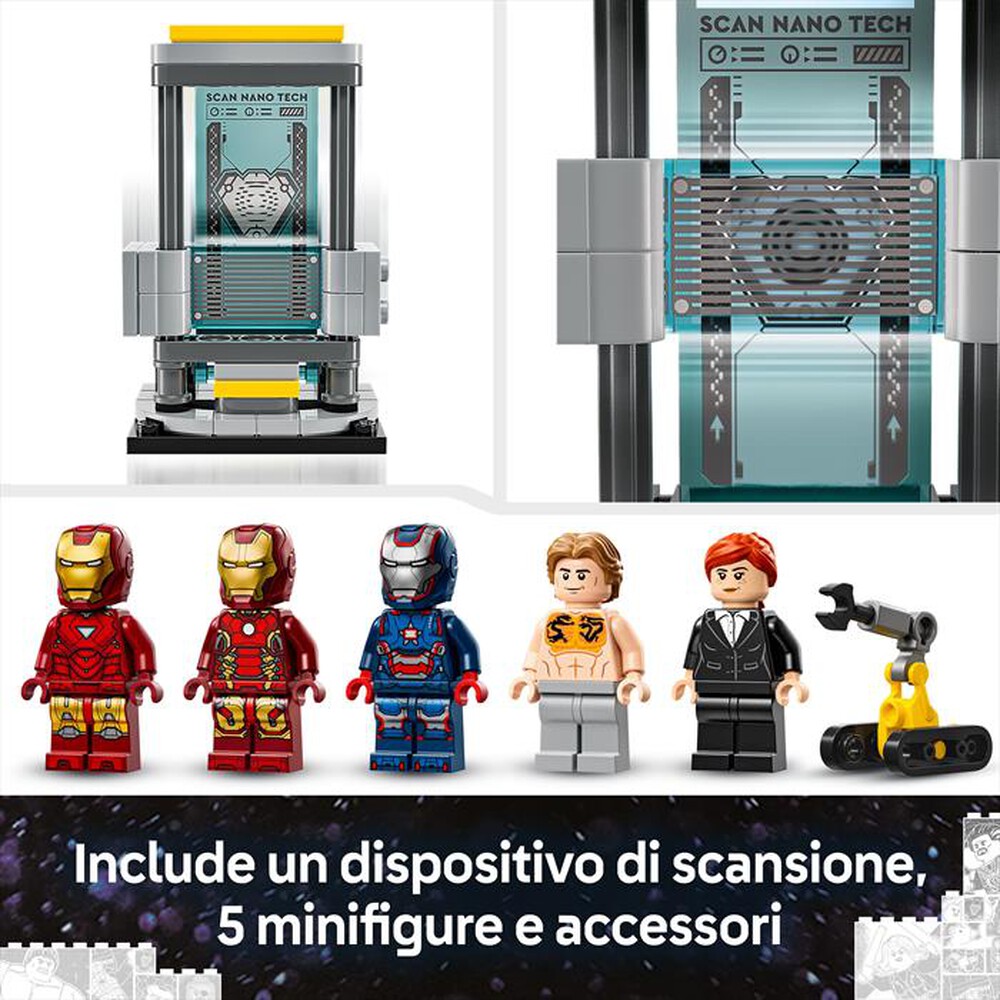 Immagine del prodotto LEGO - MARVEL Laboratorio Iron Man: Sala Armature 76315