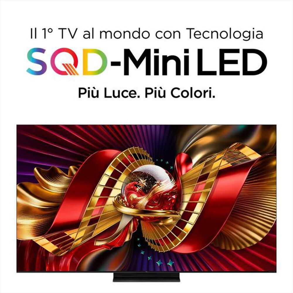 Immagine del prodotto TCL - Smart TV SQD Mini LED 4K 55" 55C8L-Nero