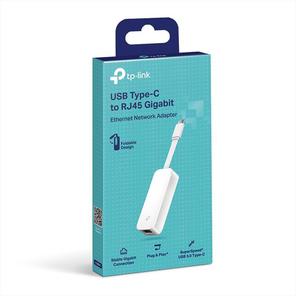 Immagine del prodotto TP-LINK - UE300C TYPE-C TO GIGABIT ETHERNET NETWORK ADAPTER