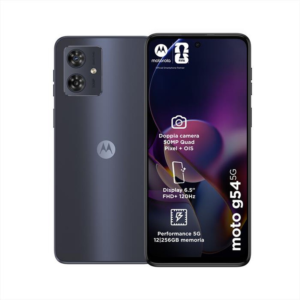 MOTOROLA - Smartphone MOTO G54 5G 12/256GB-Midnight Blue