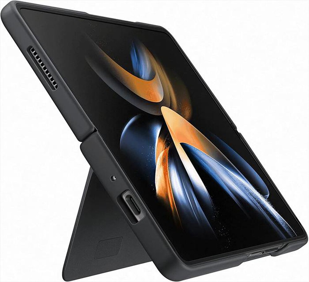 "SAMSUNG - Slim Standing Cover Galaxy Z Fold4-Nero"