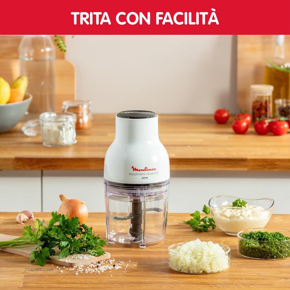 "MOULINEX - DJ5201  Moulinette Essential-Bianco"