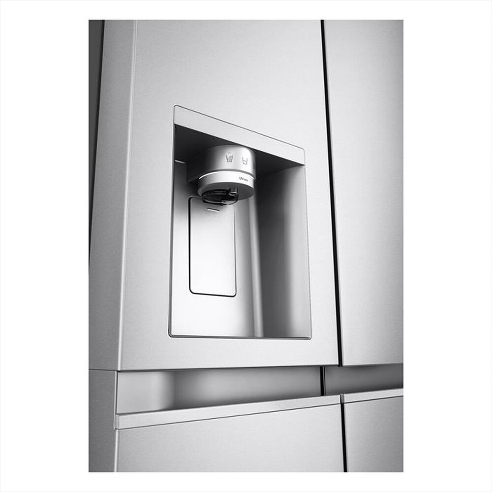 "LG - Frigorifero side by side GSLE91MBAC Classe C 628L-Metal Sorbet"
