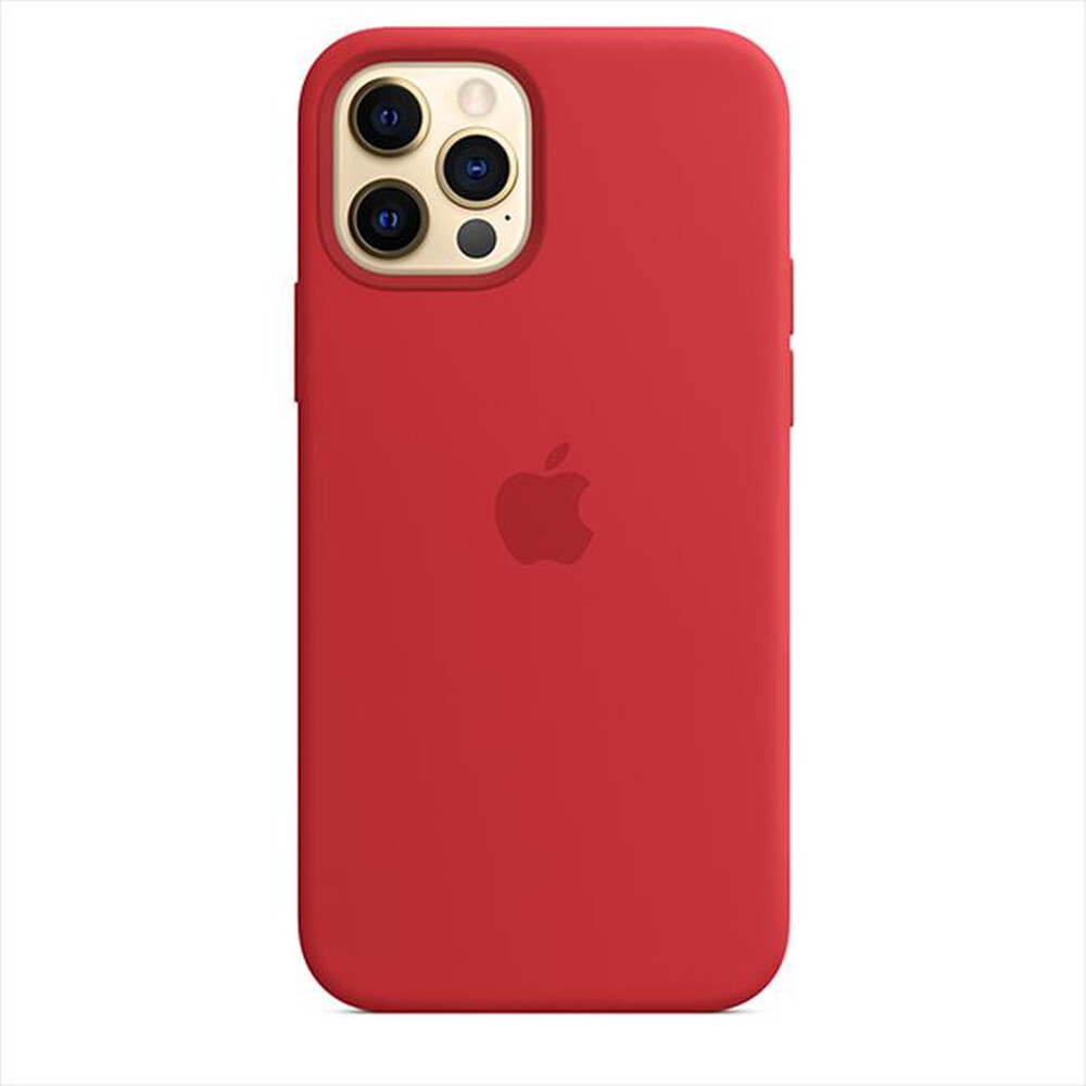 "APPLE - Custodia MagSafe in silicone iPhone 12/12 Pro-(PRODUCT)RED"