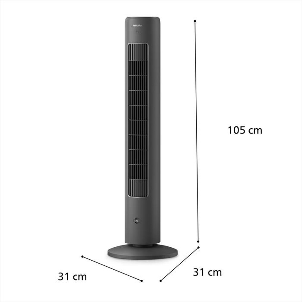 Immagine del prodotto PHILIPS - Ventilatore tower SERIES 5000 CX5535/11-Grigio
