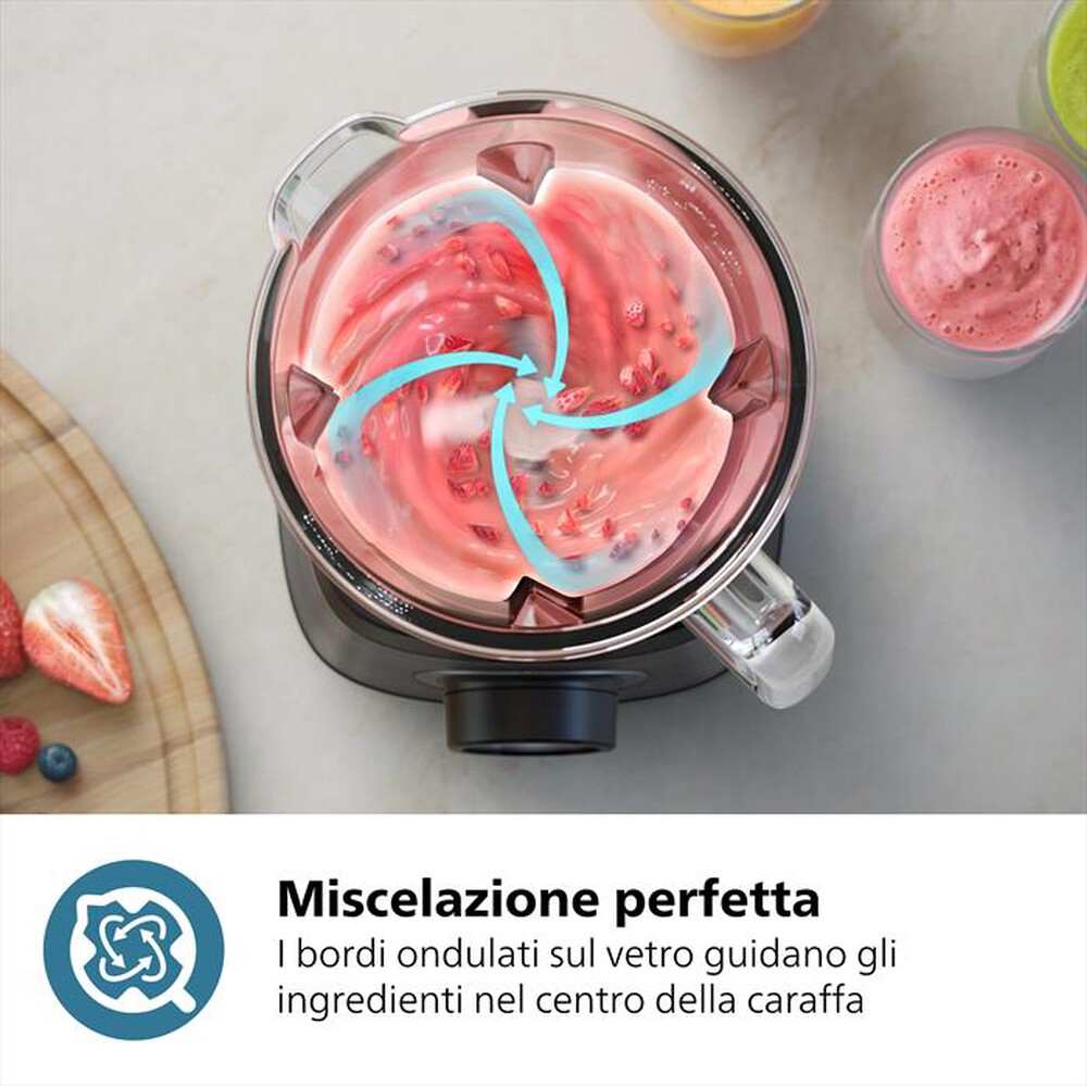 Immagine del prodotto PHILIPS - Frullatore SERIE 5000 HR3041/00-Nero/Metallo
