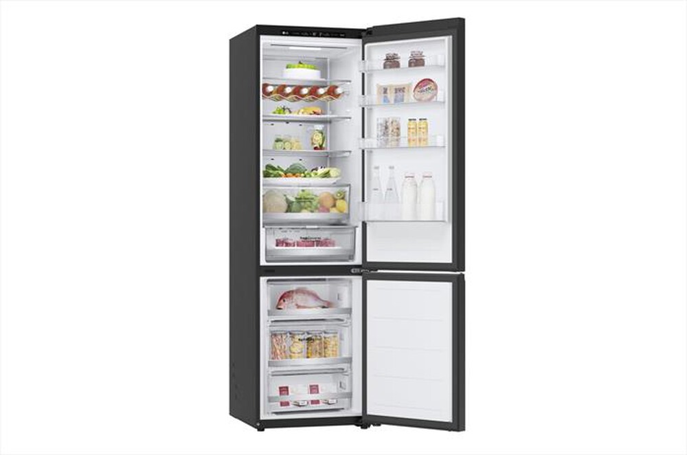 "LG - Frigorifero combinato GBB72BM9DQ Classe D 387 lt-Nero"