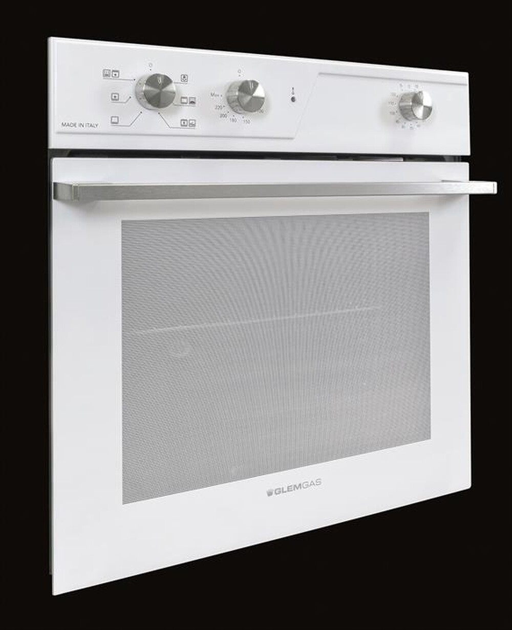 Immagine del prodotto GLEM GAS - Forno incasso elettrico GFR62WH-S3 Classe A-Bianco latte