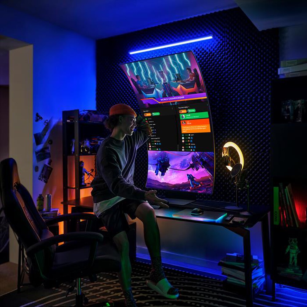 "SAMSUNG - MONITOR GAMING ODYSSEY ARK G97NB DA 55\" UHD CURVO"