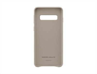 SAMSUNG - LEATHER COVER GALAXY S10-Grigio