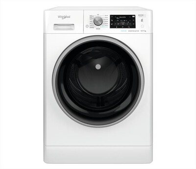 WHIRLPOOL - Lavasciuga FFWDD 107426 BSV IT 10/7 Kg Classe A