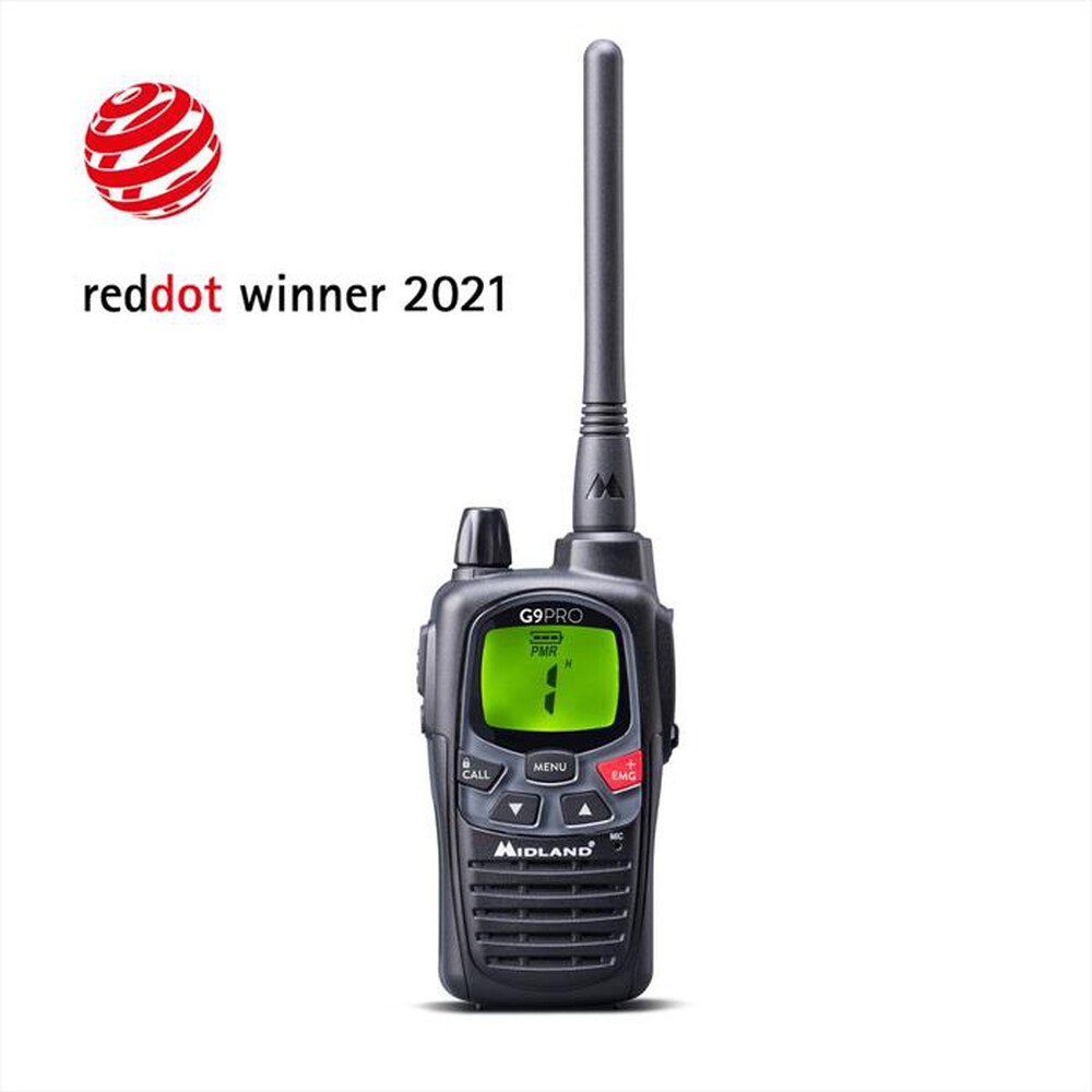 Immagine del prodotto MIDLAND - WALK TALKIE MIDLAND G9-Nero