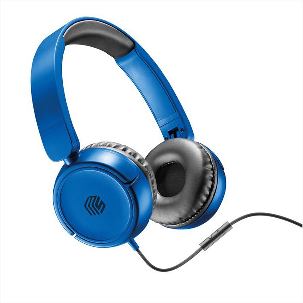 Immagine del prodotto CELLULARLINE - Cuffie a padiglione chiuso MUSICSOUNDFULLCB-Blu