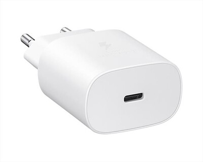 SAMSUNG - 25W TRAVEL ADAPTER (W/O CABLE)-Bianco