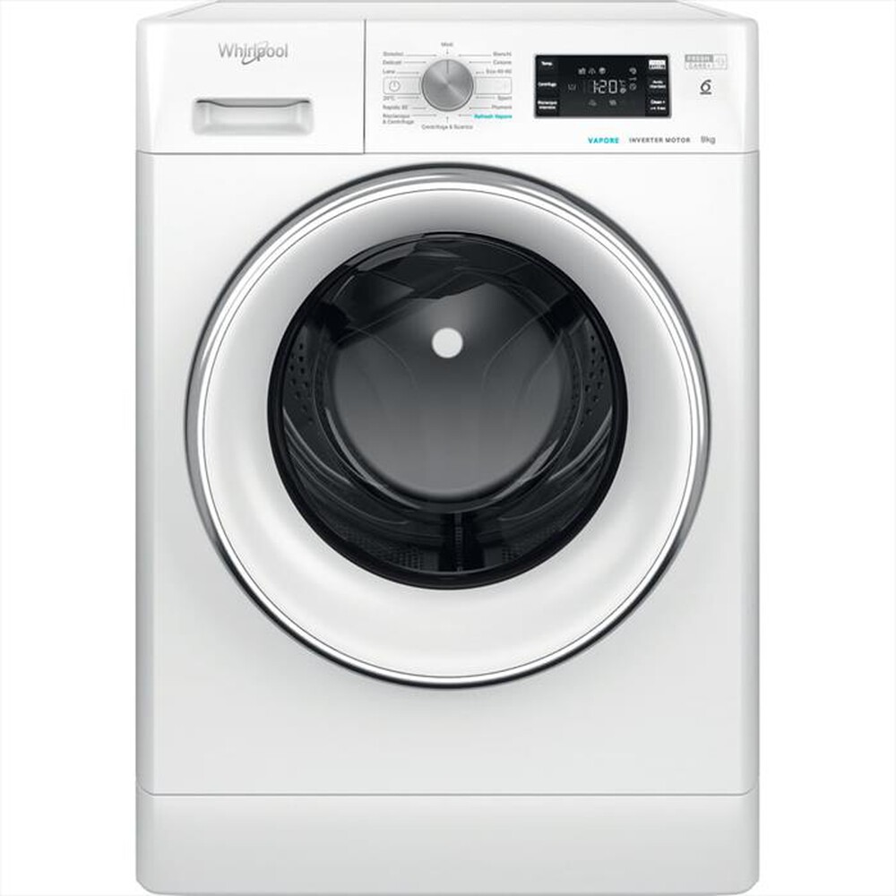 "WHIRLPOOL - Lavatrice FRESHCARE FFB 9258 CV IT 9 Kg Classe C-Bianco"