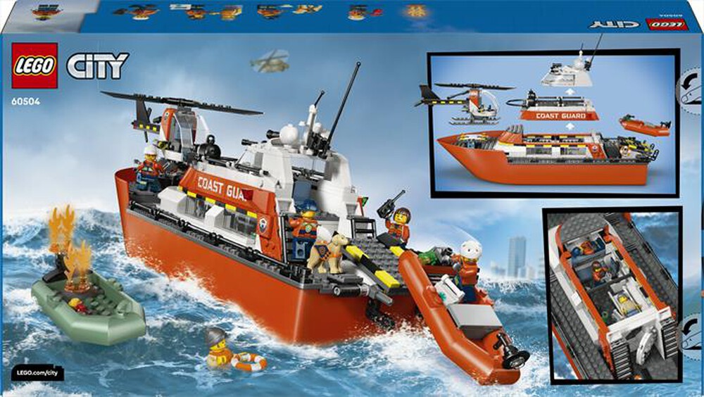 Immagine del prodotto LEGO - CITY Motoscafo di soccorso ed elicottero - 60504