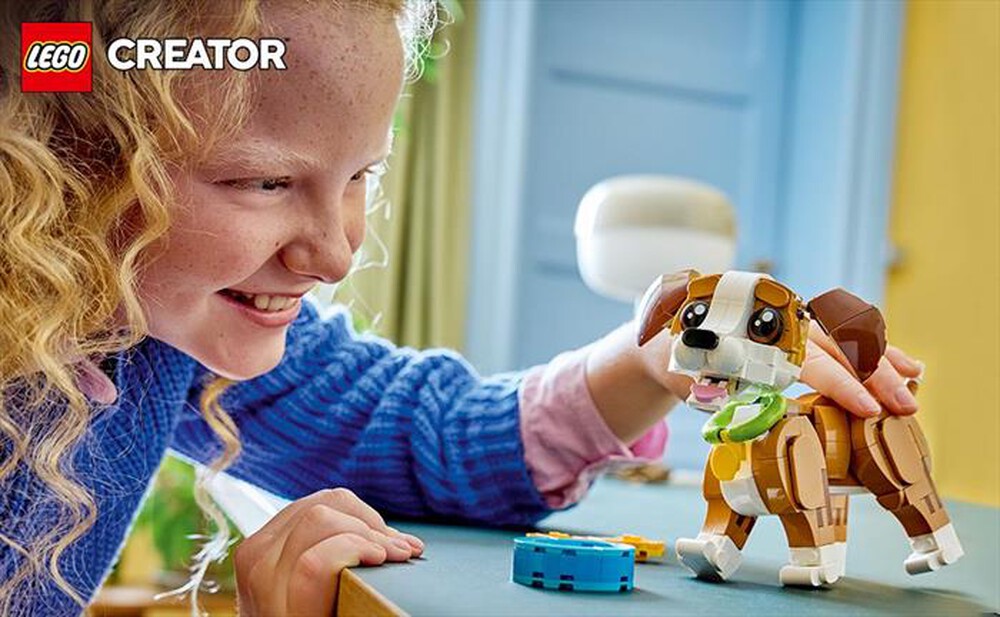 Immagine del prodotto LEGO - CREATOR 3IN1 Adorabili animali: cagnolino giocoso