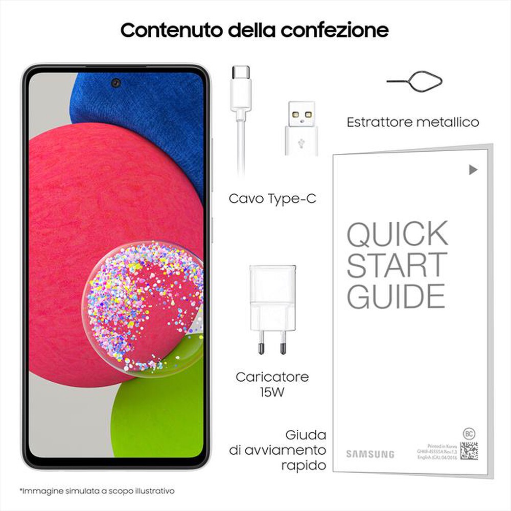 "SAMSUNG - GALAXY A52S 5G-Awesome White"