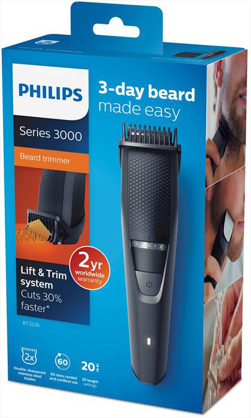 "PHILIPS - BT3226/14-NERO"