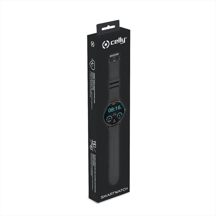 CELLY Smartwatch TRAINERROUND2BK QUADRANTE TONDO Nero Euronics